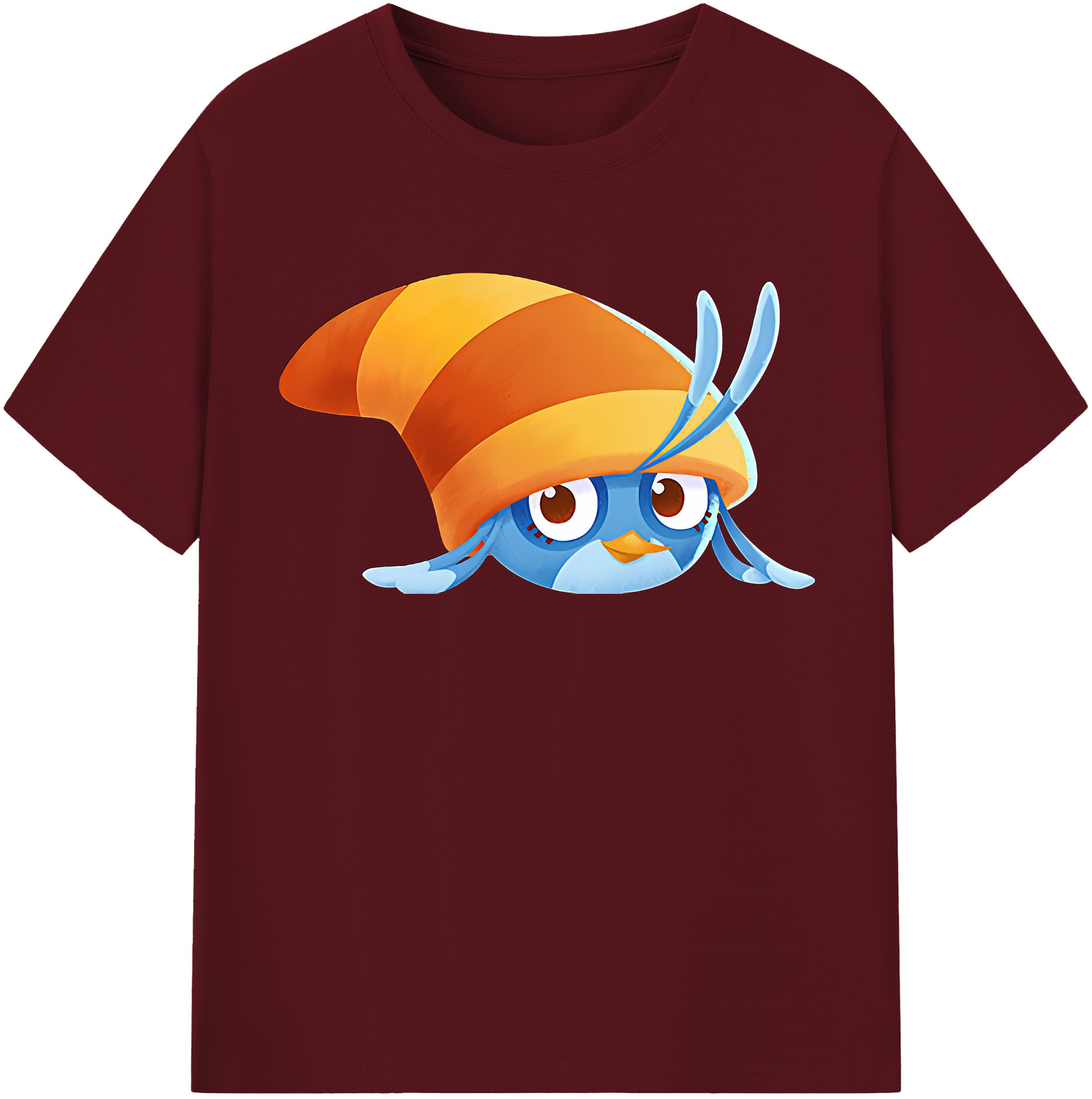 （画像用） Angry Birds アングリーバード 綿100％半袖Tシャツ（フロントプリント）
